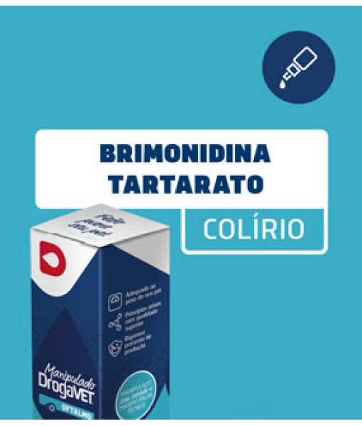 Colírios Brimonidina Tartarato 
