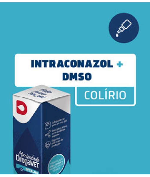 Colírios Itraconazol + DMSO