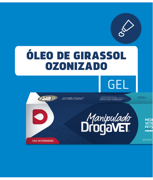 Géis Óleo de Girassol Ozonizado