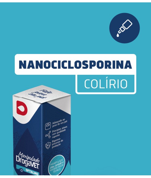 Colírios Nanociclosporina 