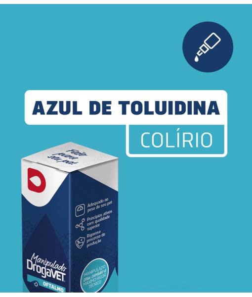 Colírios Azul de Toluidina