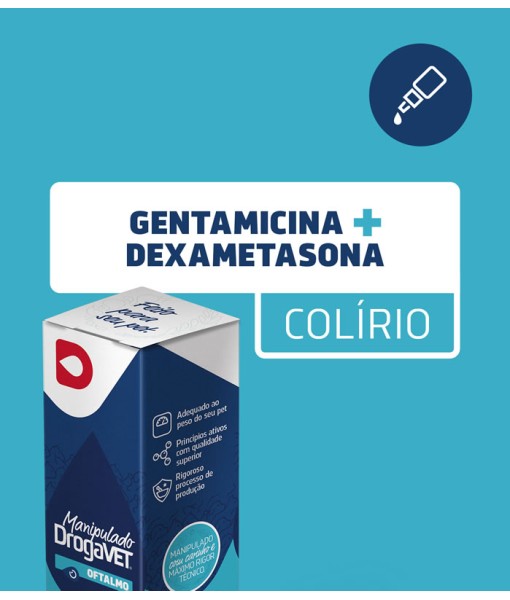 Colírios Gentamicina + Dexametasona 