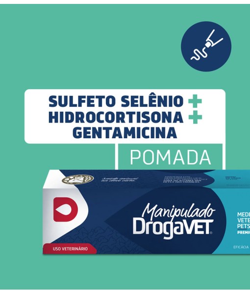 Pomadas Sulfeto Selênio + Hidrocortisona + Gentamicina 